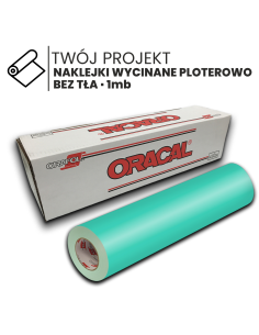 Wycinane samoprzylepne znaki litery różne kolory 50cm 1mb