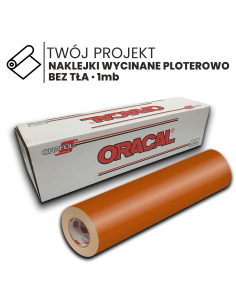 Wycinane logo litery naklejka samoprzylepna 50cm 1mb bez tła