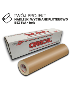 Samoprzylepne białe litery logo wycinane wymiary 50cm 1mb