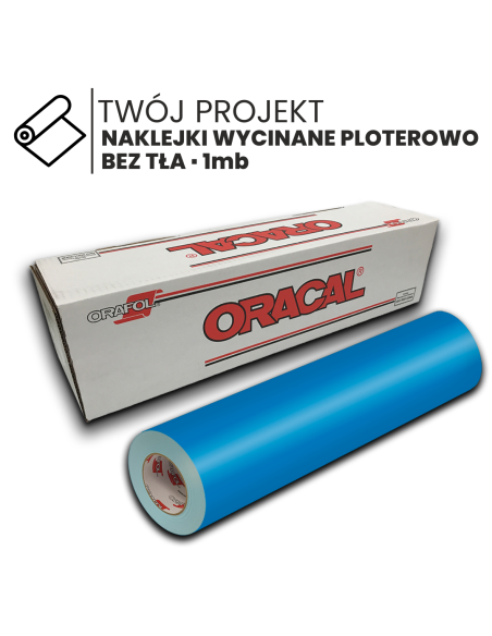 Wycinane litery logo symbole naklejka samoprzylepna 50cm 1mb