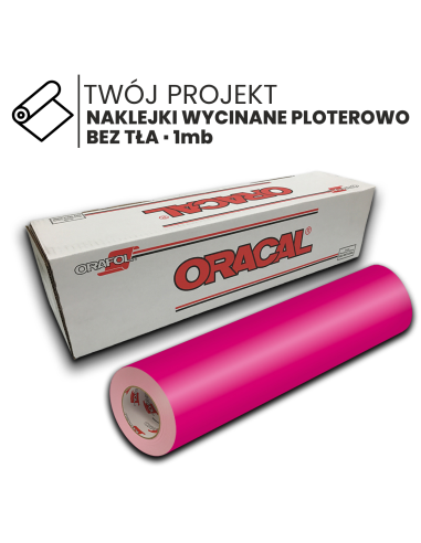 itery i logo wycinane naklejka biała 50cm 1mb
