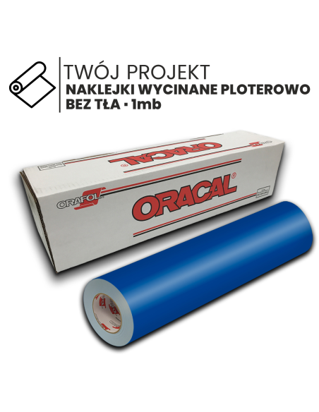 Wycinane litery logo symbole naklejka samoprzylepna 50cm 1mb