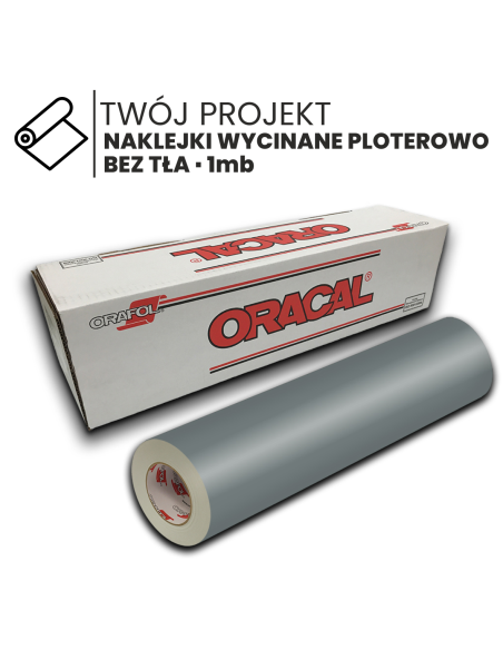 Naklejki samoprzylepne wycinane litery i logo 50cm 1mb