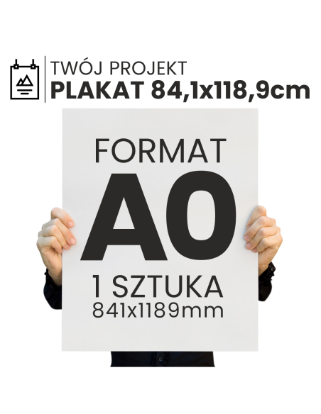 Plakat 84,1x118,9cm A0 Profesjonalny Druk Fotograficzny Gruby Papier 1szt