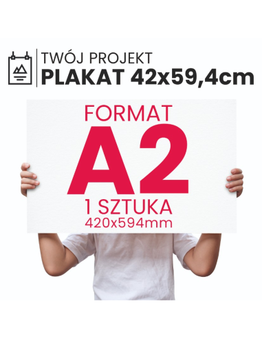 Wydruk Plakatu A2 42x59,4cm Foto Jakość Idealny na Prezent 1szt