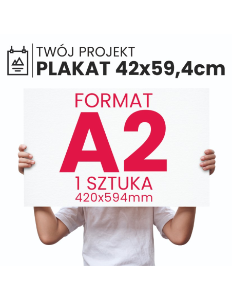 Wydruk Plakatu A2 42x59,4cm Foto Jakość Idealny na Prezent 1szt