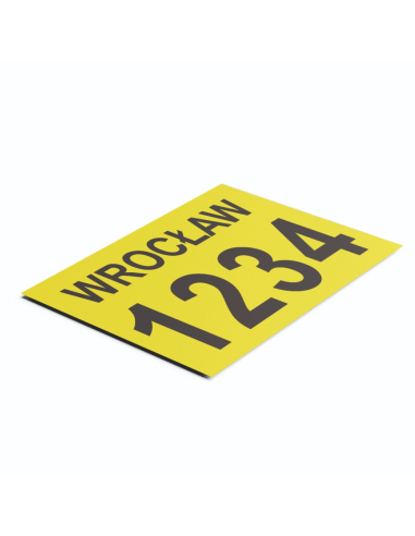 NAKLEJKA MAGNETYCZNA TAXI WROCŁAW