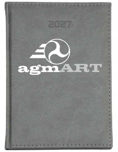 KALENDARZ A4 2027 tygodniowy książkowy 100szt reklamowy firmowy TWOJE LOGO