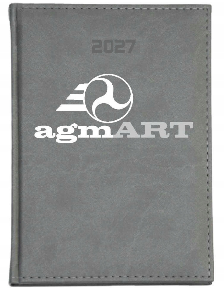KALENDARZ A4 2027 tygodniowy książkowy 100szt reklamowy firmowy TWOJE LOGO