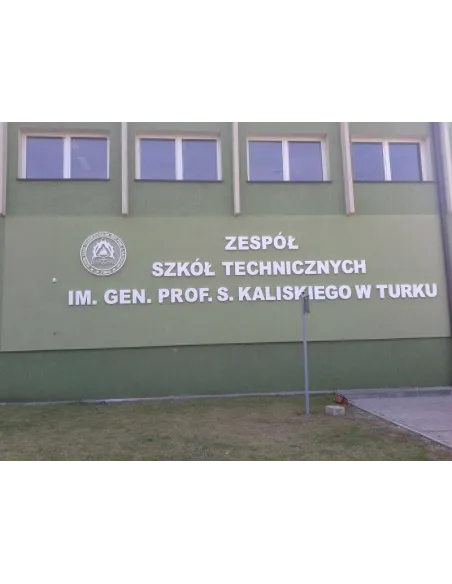 Pojedyncza Litera ze Styroduru 5 cm Wysokość Grubość