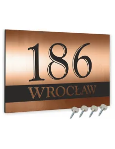 Tabliczka Adresowa Aluminiowa Tablica Numer Domu 30x20