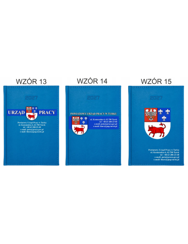 KALENDARZ A5 2027 DZIENNY z nadrukiem DLA OSP STRAŻY KSIĄŻKOWY PLANER