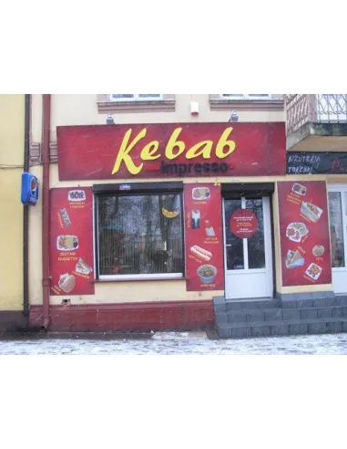 Pojedyncza Litera ze Styroduru z logo Reklamowy 10 cm