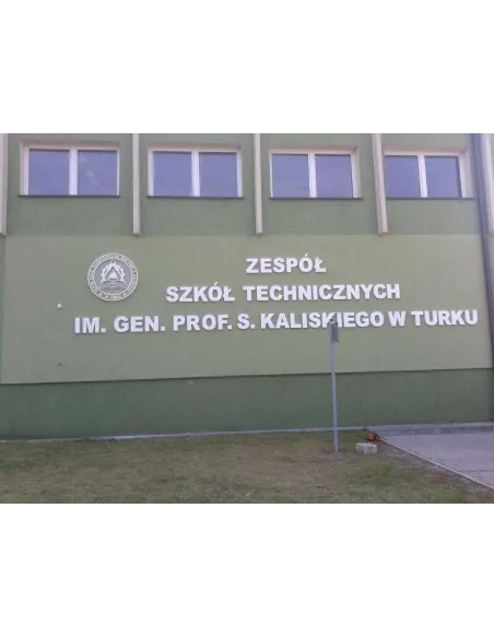 Pojedyncza Litera ze Styroduru z logo Reklamowy 10 cm