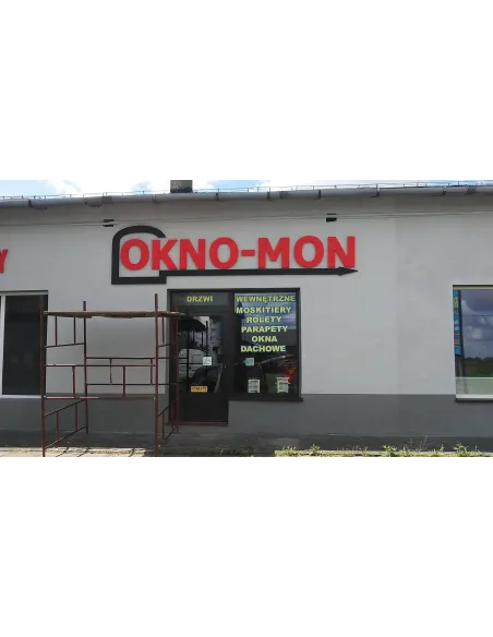 Pojedyncza Litera ze Styroduru z logo Reklamowy 10 cm