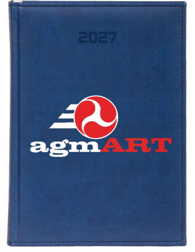 KALENDARZ A6 2027 TYGODNNIOWY KSIĄŻKOWY twoje LOGO GRAFIKA TEKST