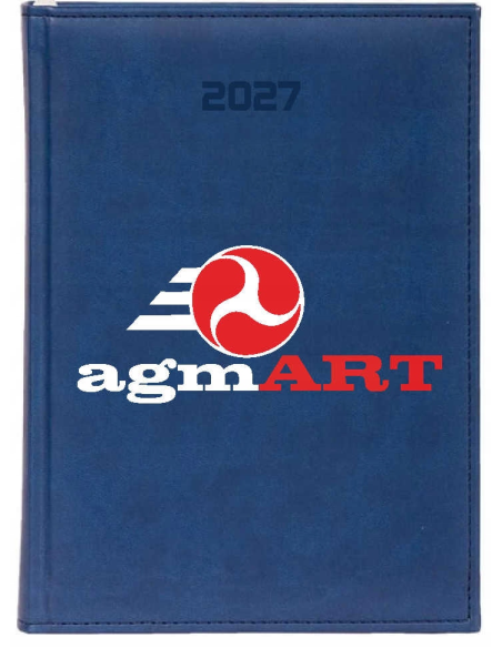 KALENDARZ A6 2027 TYGODNNIOWY KSIĄŻKOWY twoje LOGO GRAFIKA TEKST