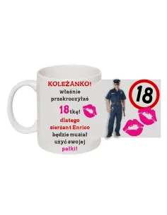 Kubek z Nadrukiem Urodziny Napisem Dziewczyny Koleżanki