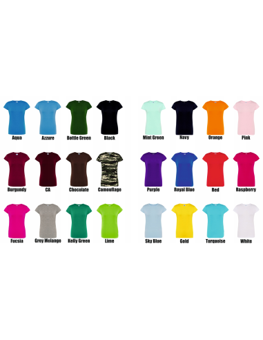 damska KOSZULKA T-shirt HAFT TWOJE LOGO NAPIS firmowa reklamowa 10 szt