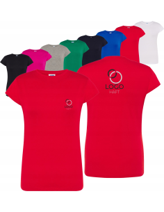 damska KOSZULKA T-shirt WŁASNY HAFT TWOJE LOGO NAPIS firmowa reklamowa 5szt