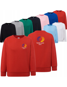 BLUZA dziecięca dresowa TWÓJ HAFT LOGO NAPIS firmowa reklamowa
