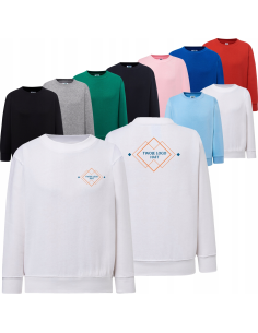 BLUZA dziecięca dresowa TWÓJ HAFT LOGO NAPIS firmowa reklamowa 5 sztuk