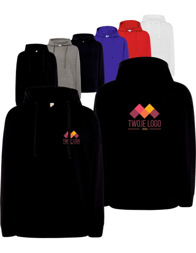 BLUZA Z DOWOLNYM HAFTEM firmowa reklamowa z twoim LOGO firmy napisem