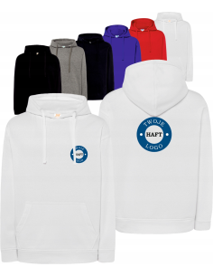 męska BLUZA Z DOWOLNYM HAFTEM firmowa reklamowa LOGO napisem grafiką 10 szt