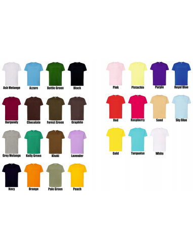 męska KOSZULKA T-SHIRT z HAFTEM firmowa reklamowa LOGO napis grafika 5 szt