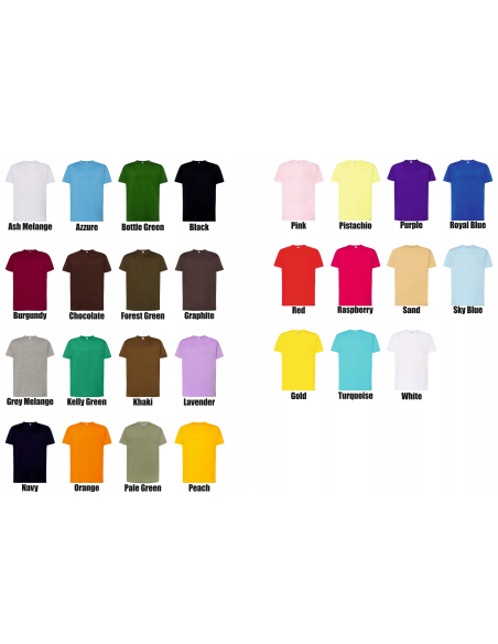 męska KOSZULKA T-SHIRT z HAFTEM firmowa reklamowa LOGO napis grafika 5 szt