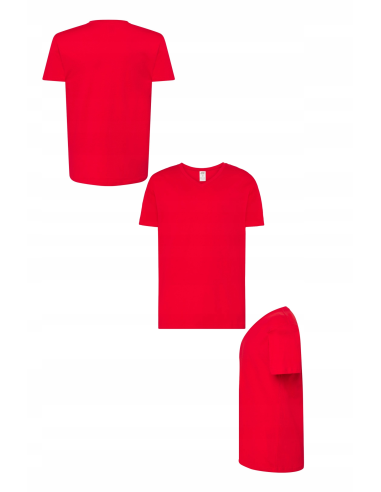 męska KOSZULKA V-NECK własny HAFT TWOJE LOGO NAPIS firmowa reklamowa