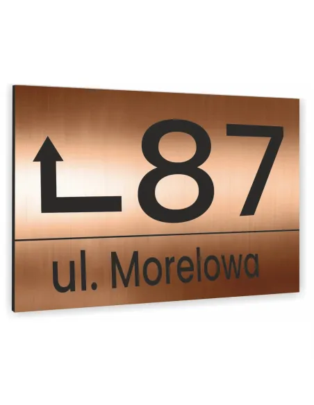 Tabliczka 30x40 cm Tablica Adresowa Aluminiowa Wkrętami