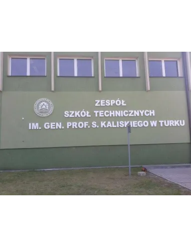 Pojedyncza Litera ze Styroduru Wysokość 60 cm Grubość 5