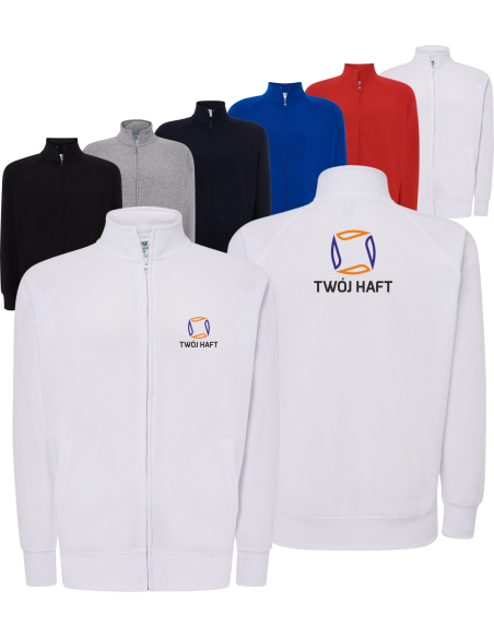 BLUZA męska zapinana TWÓJ HAFT LOGO GRAFIKA reklamowa firmowa