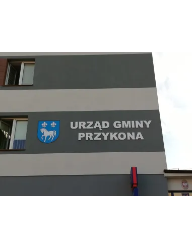 Pojedyncza Litera ze Styroduru Wysokość 60 cm Grubość 5