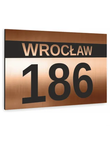 Tabliczka 40x30 cm Adresowa Aluminiowa Tablica Numer