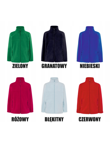 DZIECIĘCA bluza polarowa TWÓJ HAFT LOGO GRAFIKA firmowa reklamowa 5 szt