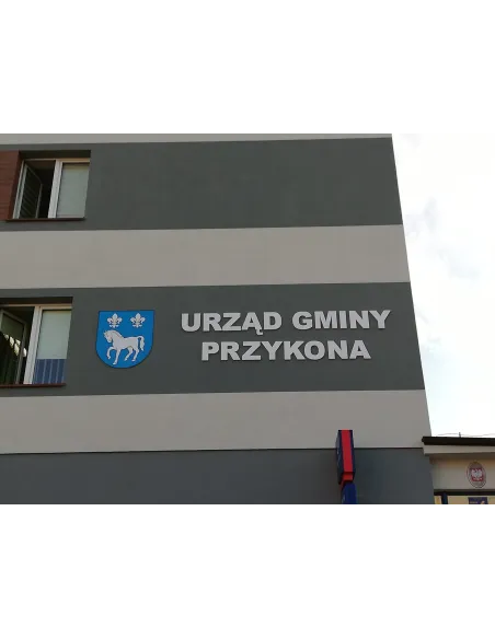 Pojedyncza Litera ze Styroduru Wysokość 20 cm Grubość 10