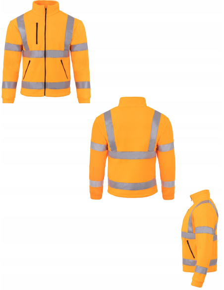 Bluza wykonana z POLARU TWÓJ HAFT LOGO GRAFIKA firmowa reklamowa 20 sztuk