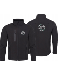 KURTKA Softshell 3 warstwowy TWÓJ HAFT LOGO NAPIS firmowa reklamowa