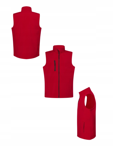 Kamizelka softshell męska TWÓJ HAFT LOGO NAPIS firmowa reklamowa 10 sztuk