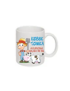 Foto Kubek z Nadrukiem Prezent dla Rolnika Personalizowany