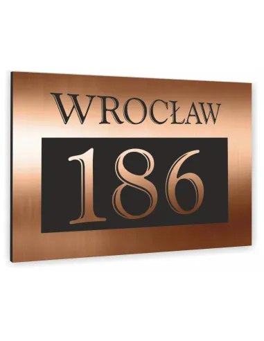 Tabliczka 30x40 Tablica Aluminiowa Adresowa Numer Domu