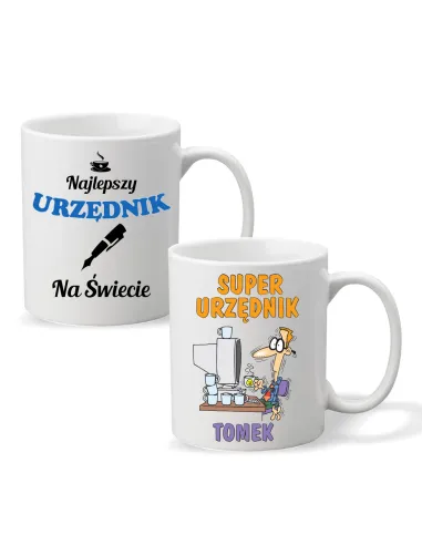 Foto Kubek Nadrukiem Prezent Urzędnika Personalizowany