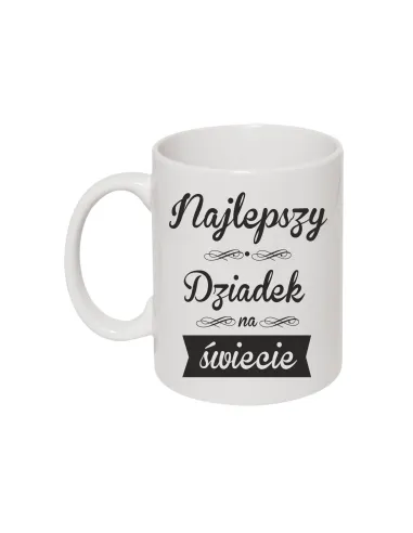 Kubek z Nadrukiem – Prezent Dziadków Dedykacją Reklamowy
