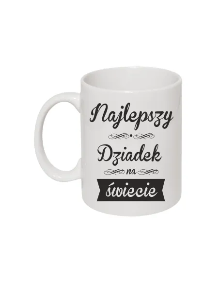 Kubek z Nadrukiem – Prezent Dziadków Dedykacją Reklamowy