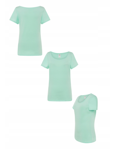 T-shirt damski koszulka TWÓJ WŁASNY HAFT LOGO firmowa reklamowa 5 sztuk