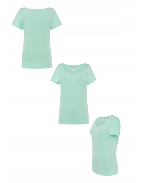 T-shirt damski koszulka TWÓJ WŁASNY HAFT LOGO firmowa reklamowa 5 sztuk