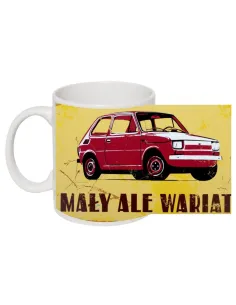 Kubek Personalizowany z Nadrukiem na Prezent na Samochód