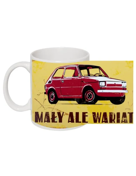 Kubek Personalizowany z Nadrukiem na Prezent na Samochód